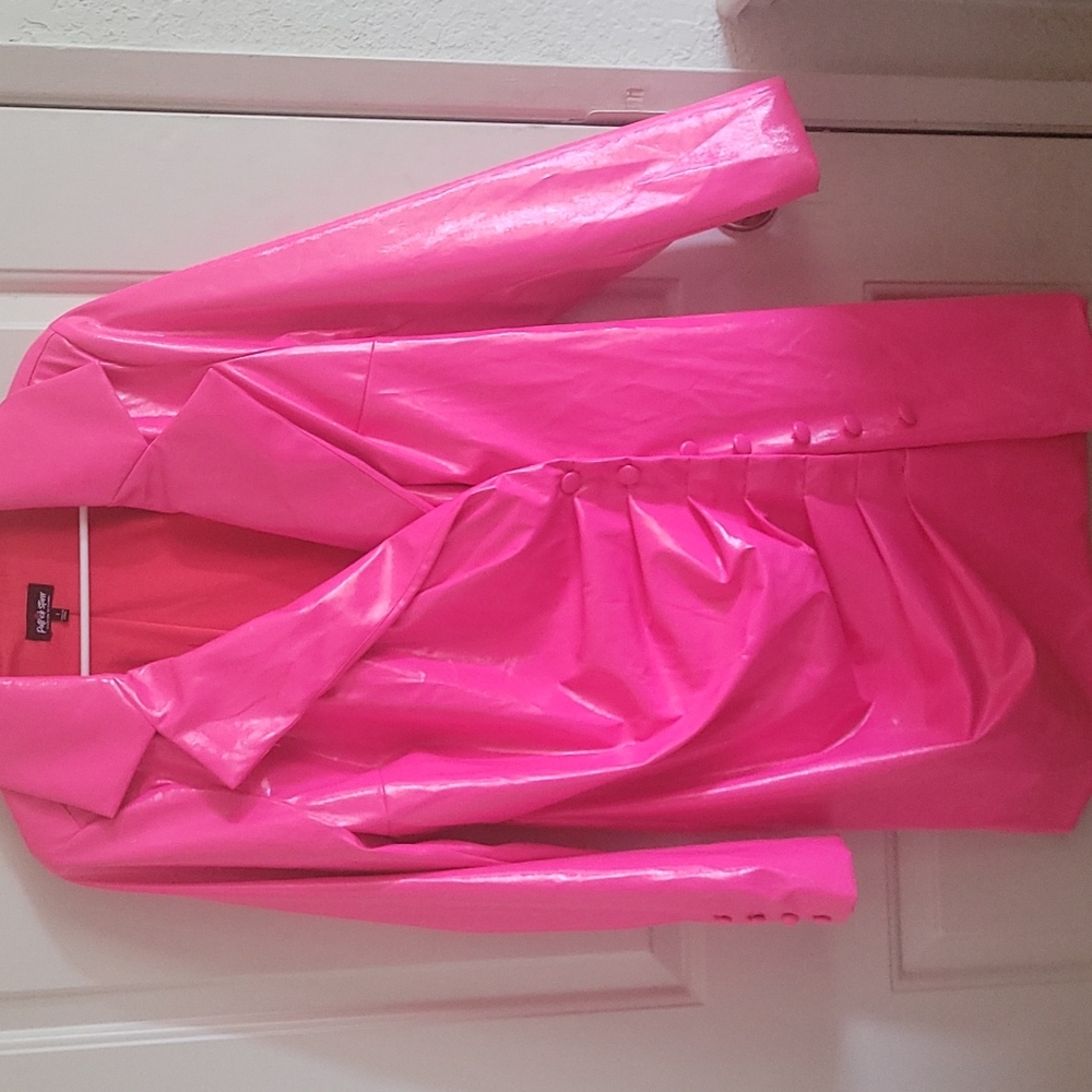 Pink Pleather